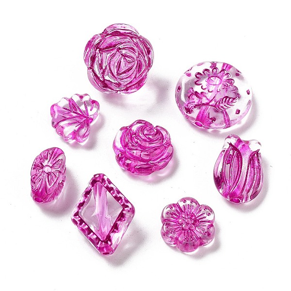 PandaHall Transparent Acrylic Beads, Mixed Shape, Medium Violet Red, 10.5~18x10.5~14x4~17mm, Hole: 1~2mm, about 15~30pcs/set Acrylic Mixed...
PandaHall Transparent Acrylic Beads, Mixed Shape, Medium Violet Red, 10.5~18x10.5~14x4~17mm, Hole: 1~2mm, about 15~30pcs/set Acrylic Mixed...