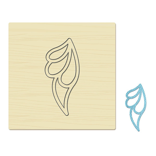 PandaHall Wood Cutting Dies, with Steel, for DIY Scrapbooking/Photo Album, Decorative Embossing DIY Paper Card, Leaf Pattern, 10x10cm Wood...
PandaHall Wood Cutting Dies, with Steel, for DIY Scrapbooking/Photo Album, Decorative Embossing DIY Paper Card, Leaf Pattern, 10x10cm Wood...