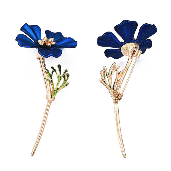 PandaHall Flower Enamel Pin, Light Gold Plated Alloy Badge for Backpack Clothes, Nickel Free & Lead Free, Dark Blue, 68x32.5mm, Pin: 0.7mm...
PandaHall Flower Enamel Pin, Light Gold Plated Alloy Badge for Backpack Clothes, Nickel Free & Lead Free, Dark Blue, 68x32.5mm, Pin: 0.7mm...