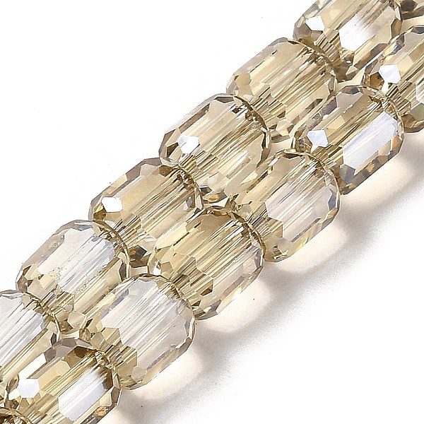 PandaHall Electroplate Glass Beads Strands, Faceted, Column, Champagne Gold, 6x6.5mm, Hole: 1mm, about 72pcs/strand, 20.87''(53cm) Glass...
PandaHall Electroplate Glass Beads Strands, Faceted, Column, Champagne Gold, 6x6.5mm, Hole: 1mm, about 72pcs/strand, 20.87''(53cm) Glass...