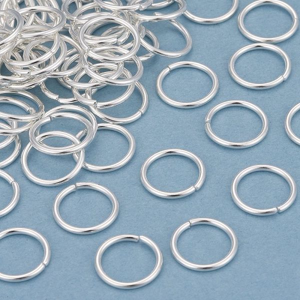 PandaHall Rack Plating Brass Jump Rings, Open Jump Rings, Long-Lasting Plated, 925 Sterling Silver Plated, 10x1mm, 18 Gauge, Inner Diameter...
PandaHall Rack Plating Brass Jump Rings, Open Jump Rings, Long-Lasting Plated, 925 Sterling Silver Plated, 10x1mm, 18 Gauge, Inner Diameter...