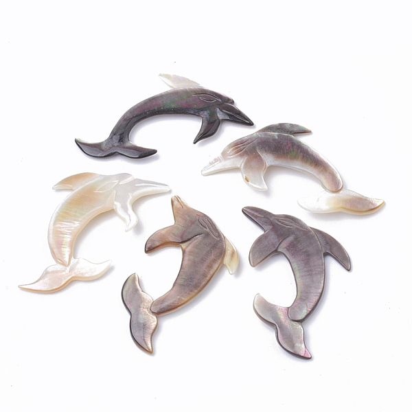 PandaHall Black Lip Shell Cabochons, Dolphin, Black, 25x44.5x2mm Black Lip Shell Dolphin Black
PandaHall Black Lip Shell Cabochons, Dolphin, Black, 25x44.5x2mm Black Lip Shell Dolphin Black
