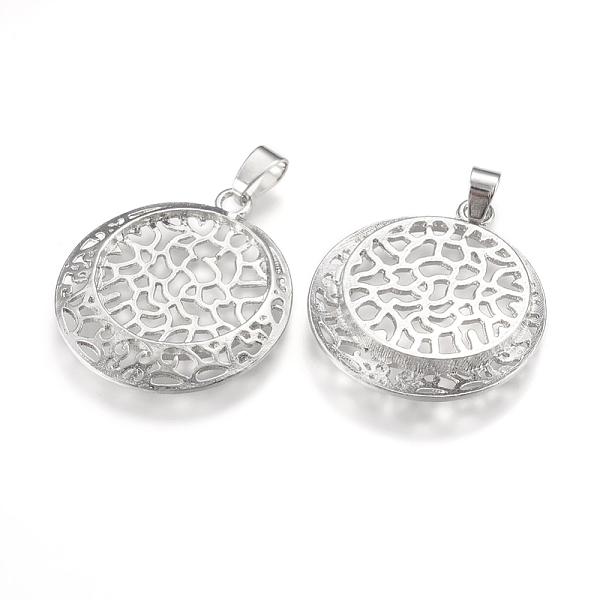 PandaHall Alloy Pendant Cabochon Open Back Settings, Flat Round, Platinum, Tray: 22mm, 34x30x3.5mm, Hole: 4x7mm Alloy Flat Round
PandaHall Alloy Pendant Cabochon Open Back Settings, Flat Round, Platinum, Tray: 22mm, 34x30x3.5mm, Hole: 4x7mm Alloy Flat Round