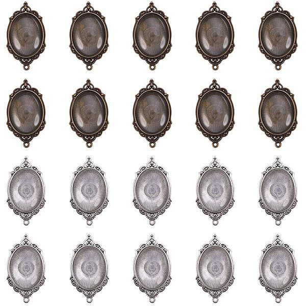 PandaHall 40 Pcs Pendant Trays, Bezel Pendant Trays (20pcs) with Cabochons Glass Dome(20 Pcs) Jewelry Pendant Findings for Jewellery Making..., Clear
PandaHall 40 Pcs Pendant Trays, Bezel Pendant Trays (20pcs) with Cabochons Glass Dome(20 Pcs) Jewelry Pendant Findings for Jewellery Making..., Clear