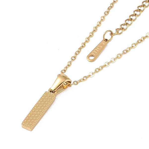 PandaHall Ion Plating(IP) Initial Letter 304 Stainless Steel Pendant Necklaces, Real 18K Gold Plated, Letter I, 15.87 inch(40.3cm), Pendant...
PandaHall Ion Plating(IP) Initial Letter 304 Stainless Steel Pendant Necklaces, Real 18K Gold Plated, Letter I, 15.87 inch(40.3cm), Pendant...