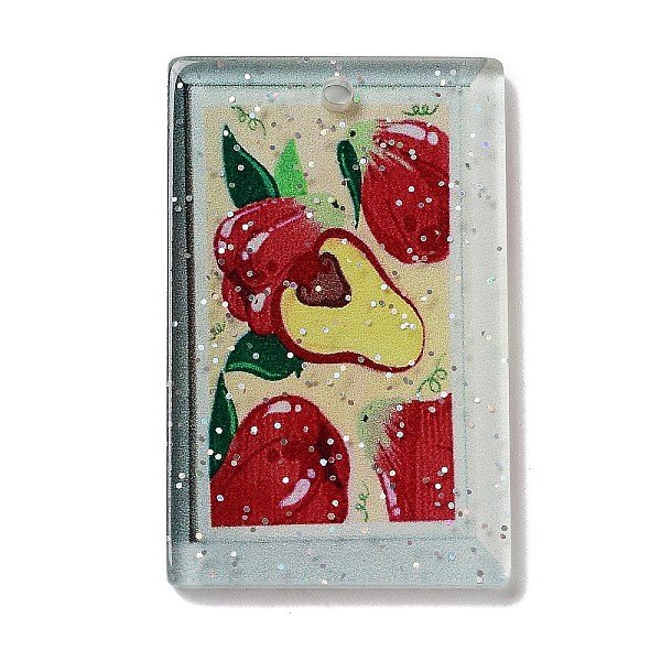 PandaHall Acrylic Pendants, Rectangle, Red, 39.5x25x2.5mm, Hole: 1.5mm Acrylic Rectangle Red
PandaHall Acrylic Pendants, Rectangle, Red, 39.5x25x2.5mm, Hole: 1.5mm Acrylic Rectangle Red