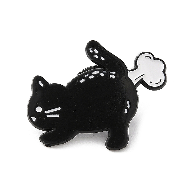 PandaHall Cat Enamel Pins, Alloy Brooch for Backpack Clothes, Black, 25x32.5x1.5mm Alloy+Enamel Cat Shape
PandaHall Cat Enamel Pins, Alloy Brooch for Backpack Clothes, Black, 25x32.5x1.5mm Alloy+Enamel Cat Shape