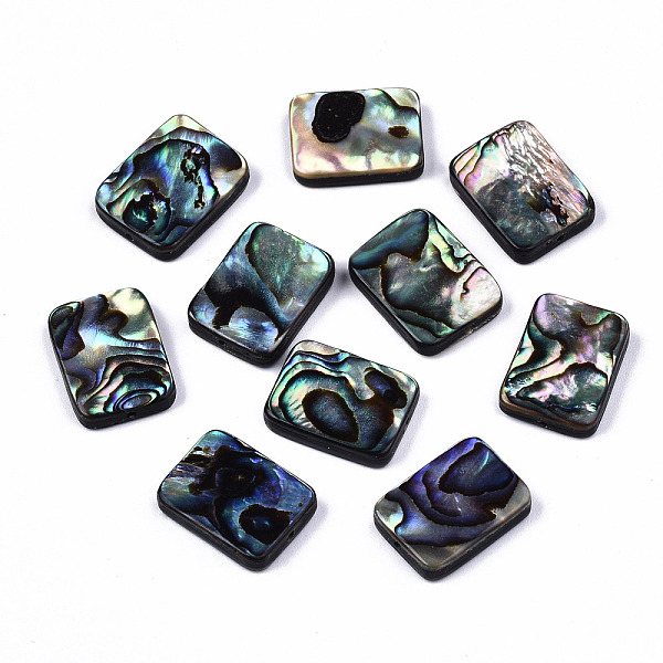 PandaHall Natural Abalone Shell/Paua Shell Beads, Rectangle, Colorful, 16.5x12~13x3.5mm, Hole: 1mm Paua Shell Rectangle
PandaHall Natural Abalone Shell/Paua Shell Beads, Rectangle, Colorful, 16.5x12~13x3.5mm, Hole: 1mm Paua Shell Rectangle