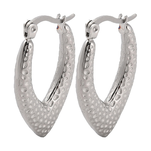 PandaHall 304 Stainless Steel Teardrop Hoop Earrings, Stainless Steel Color, 28x19x3.5mm 304 Stainless Steel Teardrop
PandaHall 304 Stainless Steel Teardrop Hoop Earrings, Stainless Steel Color, 28x19x3.5mm 304 Stainless Steel Teardrop