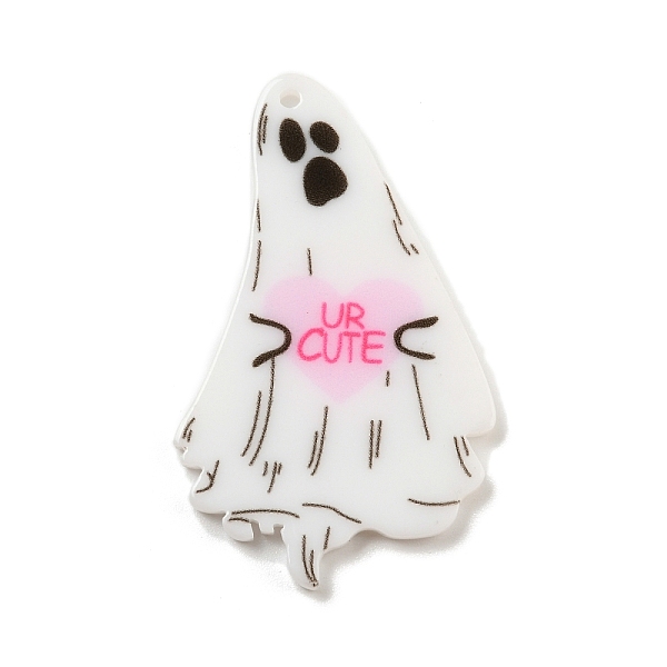 PandaHall Halloween Acrylic Pendants, Ghost, Hot Pink, 42x25.5x2.5mm, Hole: 1mm Acrylic Ghost
PandaHall Halloween Acrylic Pendants, Ghost, Hot Pink, 42x25.5x2.5mm, Hole: 1mm Acrylic Ghost