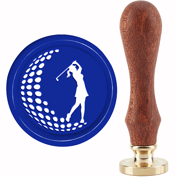 PandaHall CRASPIRE Golf Wax Seal Stamp Sports Wax Stamp 30mm/1.18inch Removable Brass Head Sealing Stamp with Wooden Handle for Invitation...
PandaHall CRASPIRE Golf Wax Seal Stamp Sports Wax Stamp 30mm/1.18inch Removable Brass Head Sealing Stamp with Wooden Handle for Invitation...