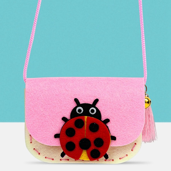 PandaHall Handmade Non-woven Fabric Animal Change Wallet Set, with Alloy and Plastic Findings, Polyester Wire, Diy Crafts for Children..., Multicolor
PandaHall Handmade Non-woven Fabric Animal Change Wallet Set, with Alloy and Plastic Findings, Polyester Wire, Diy Crafts for Children..., Multicolor
