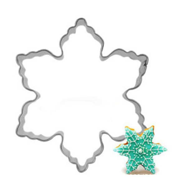 PandaHall 304 Stainless Steel Christmas Cookie Cutters, Cookies Moulds, DIY Biscuit Baking Tool, Snowflake, Stainless Steel Color, 81x19.5mm...
PandaHall 304 Stainless Steel Christmas Cookie Cutters, Cookies Moulds, DIY Biscuit Baking Tool, Snowflake, Stainless Steel Color, 81x19.5mm...