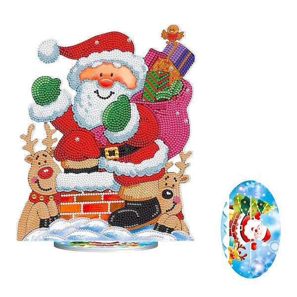 PandaHall DIY Christmas Theme Display Decor Diamond Painting Kits, Including Plastic Board, Resin Rhinestones, Pen, Tray Plate and Glue Clay...
PandaHall DIY Christmas Theme Display Decor Diamond Painting Kits, Including Plastic Board, Resin Rhinestones, Pen, Tray Plate and Glue Clay...