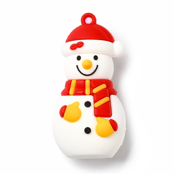 PandaHall Christmas PVC Plastic Big Pendants, Snowman, White, 56x27.5x23mm, Hole: 2mm PVC Snowman White
PandaHall Christmas PVC Plastic Big Pendants, Snowman, White, 56x27.5x23mm, Hole: 2mm PVC Snowman White