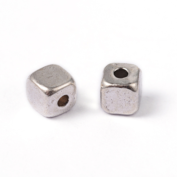 PandaHall Tibetan Style Alloy Spacer Beads, Lead Free & Cadmium Free, Cube, Antique Silver, about 4mm long, 4mm wide, 4mm thick, hole: 1.5mm...
PandaHall Tibetan Style Alloy Spacer Beads, Lead Free & Cadmium Free, Cube, Antique Silver, about 4mm long, 4mm wide, 4mm thick, hole: 1.5mm...