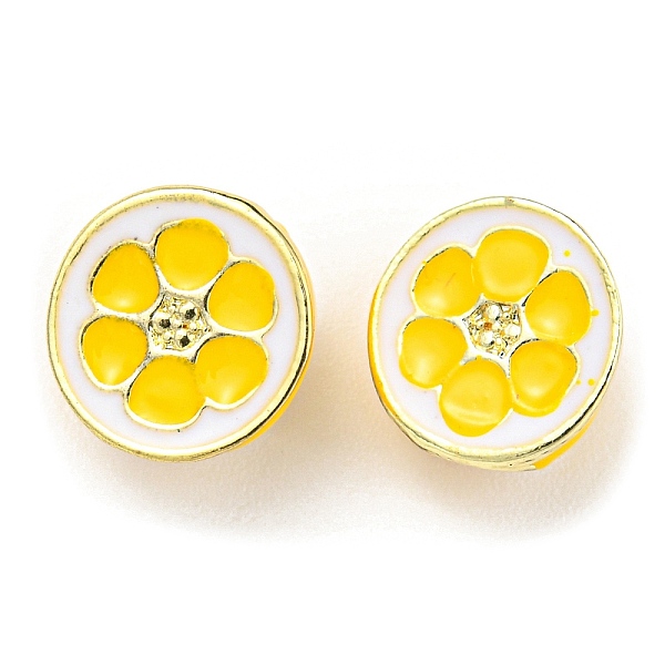 PandaHall Brass Enamel European Beads, Large Hole Beads, Lead Free & Cadmium Free, Long-Lasting Plated, Golden, Lemon, Yellow, 10.5x6.5mm...
PandaHall Brass Enamel European Beads, Large Hole Beads, Lead Free & Cadmium Free, Long-Lasting Plated, Golden, Lemon, Yellow, 10.5x6.5mm...