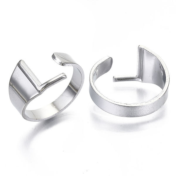 PandaHall Alloy Cuff Finger Rings, Cadmium Free & Nickel Free & Lead Free, Alphabet, Platinum, Letter.L, US Size 8(18.1mm) Alloy Letter L
PandaHall Alloy Cuff Finger Rings, Cadmium Free & Nickel Free & Lead Free, Alphabet, Platinum, Letter.L, US Size 8(18.1mm) Alloy Letter L