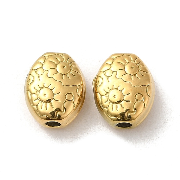PandaHall 304 Stainless Steel Beads, Oval, Real 18K Gold Plated, 8x6.5x4mm, Hole: 1.5mm 304 Stainless Steel Oval
PandaHall 304 Stainless Steel Beads, Oval, Real 18K Gold Plated, 8x6.5x4mm, Hole: 1.5mm 304 Stainless Steel Oval
