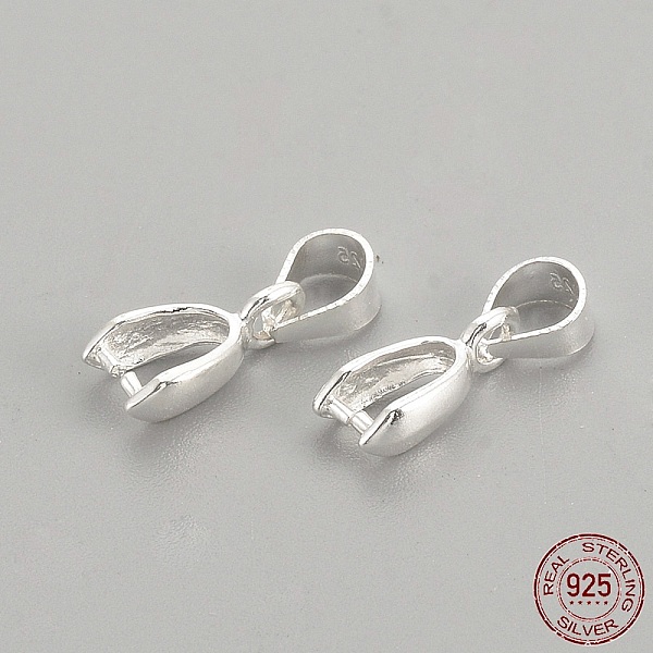 PandaHall 925 Sterling Silver Pendants, Ice Pick & Pinch Bails, with 925 Stamp, Silver, 13.5mm, Hole: 4mm, Pin: 0.5mm Sterling Silver Silver
PandaHall 925 Sterling Silver Pendants, Ice Pick & Pinch Bails, with 925 Stamp, Silver, 13.5mm, Hole: 4mm, Pin: 0.5mm Sterling Silver Silver