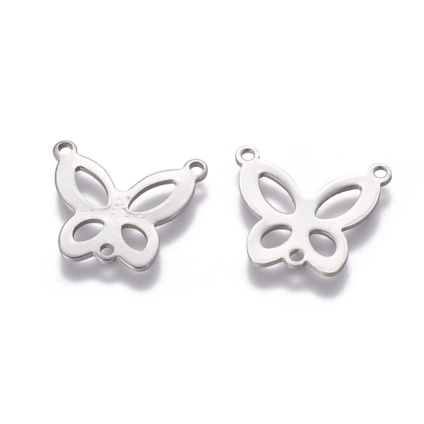 PandaHall 201 Stainless Steel Chandelier Component Links, 3 Loop Connectors, Butterfly, Stainless Steel Color, 18x20x1mm, Hole: 1.5mm 201...
PandaHall 201 Stainless Steel Chandelier Component Links, 3 Loop Connectors, Butterfly, Stainless Steel Color, 18x20x1mm, Hole: 1.5mm 201...