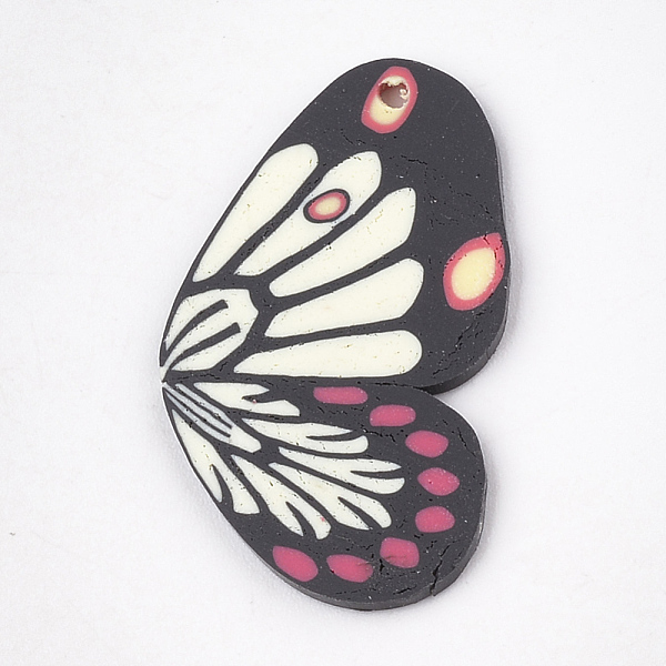 PandaHall Handmade Polymer Clay Pendants, Wing, Mixed Color, 26~29x15~17x1~2mm, Hole: 1mm Polymer Clay Wing Multicolor
PandaHall Handmade Polymer Clay Pendants, Wing, Mixed Color, 26~29x15~17x1~2mm, Hole: 1mm Polymer Clay Wing Multicolor