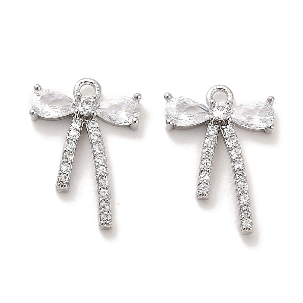 PandaHall Brass Micro Pave Clear Cubic Zirconia Pendants, with Glass, Bowknot, Real Platinum Plated, 16x11.5x2.5mm, Hole: 1.4mm Brass+Cubic...
PandaHall Brass Micro Pave Clear Cubic Zirconia Pendants, with Glass, Bowknot, Real Platinum Plated, 16x11.5x2.5mm, Hole: 1.4mm Brass+Cubic...