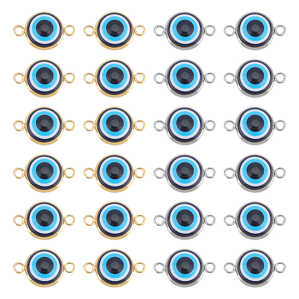 PandaHall UNICRAFTALE 60Pcs 2 Colors Evil Eye Connector Charms Blue Resin Eye Link Charms with 304 Stainless Steel Double Loops 13.5mm...
PandaHall UNICRAFTALE 60Pcs 2 Colors Evil Eye Connector Charms Blue Resin Eye Link Charms with 304 Stainless Steel Double Loops 13.5mm...