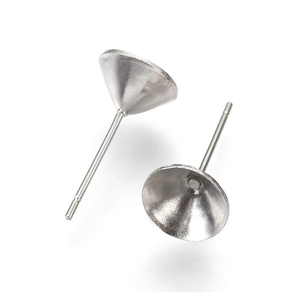 PandaHall 304 Stainless Steel Post Stud Earring Settings, for Pointed Back Xilion Rivoli Rhinestone, Stainless Steel Color, Fit For: 7mm...
PandaHall 304 Stainless Steel Post Stud Earring Settings, for Pointed Back Xilion Rivoli Rhinestone, Stainless Steel Color, Fit For: 7mm...