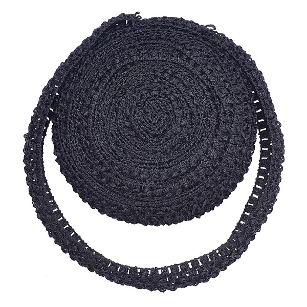 PandaHall Elastic Lace Trim, Polyester Ribbon, Black, 40x1.5mm, 10m/roll Polyester Black
PandaHall Elastic Lace Trim, Polyester Ribbon, Black, 40x1.5mm, 10m/roll Polyester Black