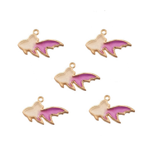 PandaHall Alloy Enamel Pendants, Goldfish Shape, Cadmium Free & Lead Free, Light Gold, Purple, 27x16mm, Hole: 1mm Alloy+Enamel Other Animal...
PandaHall Alloy Enamel Pendants, Goldfish Shape, Cadmium Free & Lead Free, Light Gold, Purple, 27x16mm, Hole: 1mm Alloy+Enamel Other Animal...