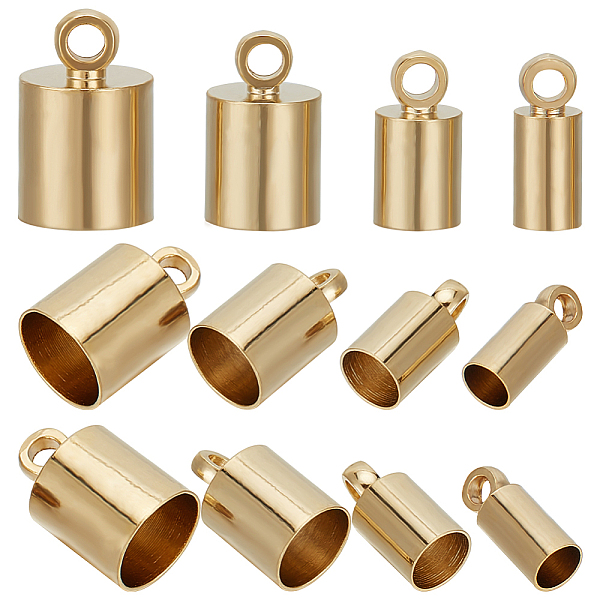 PandaHall Beebeecraft 32Pcs 4 Style Brass Cord Ends, End Caps, Long-Lasting Plated, Column, Real 24K Gold Plated, 9~11x3.5~7mm, Hole...
PandaHall Beebeecraft 32Pcs 4 Style Brass Cord Ends, End Caps, Long-Lasting Plated, Column, Real 24K Gold Plated, 9~11x3.5~7mm, Hole...