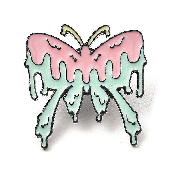 PandaHall Black Alloy Brooches, Butterfly Enamel Pins for Women, Pink, 30x29x2mm Alloy+Enamel Butterfly Pink
PandaHall Black Alloy Brooches, Butterfly Enamel Pins for Women, Pink, 30x29x2mm Alloy+Enamel Butterfly Pink