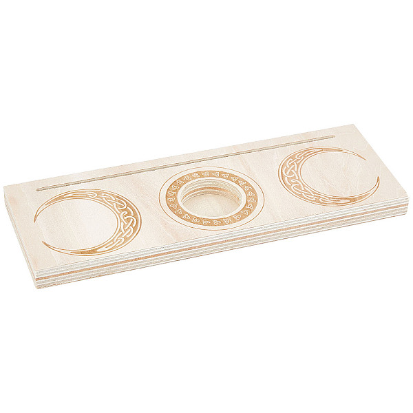 PandaHall GORGECRAFT 9.5x3.4x0.6 Inch Wooden Tarot Card Stand Candle Holder Moon and Knots Pattern Carved Rectangle Shaped Thick Altar..., Orange
PandaHall GORGECRAFT 9.5x3.4x0.6 Inch Wooden Tarot Card Stand Candle Holder Moon and Knots Pattern Carved Rectangle Shaped Thick Altar..., Orange
