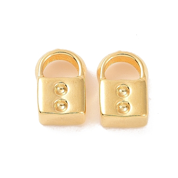 PandaHall Ion Plating(IP) 304 Stainless Steel Enamel Settings, Lock Charms, Golden, 8x5x3mm, Hole: 3x2.5mm 304 Stainless Steel Lock
PandaHall Ion Plating(IP) 304 Stainless Steel Enamel Settings, Lock Charms, Golden, 8x5x3mm, Hole: 3x2.5mm 304 Stainless Steel Lock