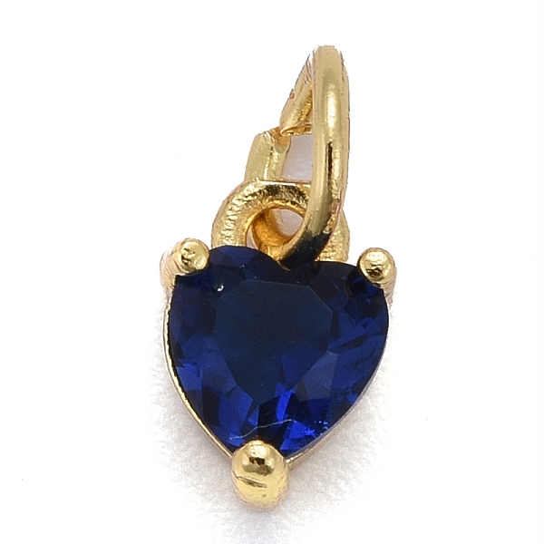PandaHall Brass Micro Pave Cubic Zirconia Charms, Long-Lasting Plated, Real 18K Gold Plated, Heart, Medium Blue, 8x5x3.5mm, Hole: 3mm...
PandaHall Brass Micro Pave Cubic Zirconia Charms, Long-Lasting Plated, Real 18K Gold Plated, Heart, Medium Blue, 8x5x3.5mm, Hole: 3mm...