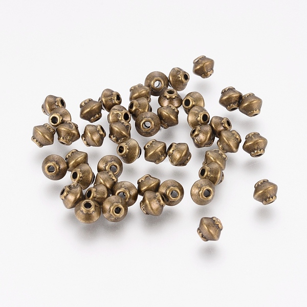 PandaHall Tibetan Style Spacer Beads, Bicone, Alloy Spacer Beads, Lead Free & Cadmium Free, Antique Bronze Color, 5mm in diameter, 4.5mm...
PandaHall Tibetan Style Spacer Beads, Bicone, Alloy Spacer Beads, Lead Free & Cadmium Free, Antique Bronze Color, 5mm in diameter, 4.5mm...