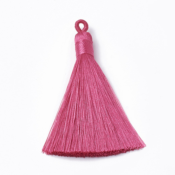 PandaHall Polyester Tassel Big Pendants Decoration, Deep Pink, 80~90x8.5~9mm, Hole: 4x6mm Polyester Pink
PandaHall Polyester Tassel Big Pendants Decoration, Deep Pink, 80~90x8.5~9mm, Hole: 4x6mm Polyester Pink