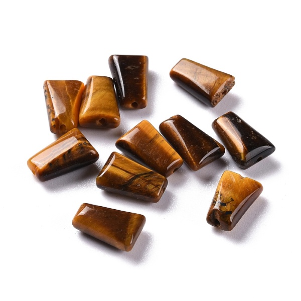 PandaHall Natural Tiger Eye Beads, Trapezoid, 12x8x5mm, Hole: 1.2mm Tiger Eye Trapezoid
PandaHall Natural Tiger Eye Beads, Trapezoid, 12x8x5mm, Hole: 1.2mm Tiger Eye Trapezoid