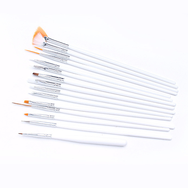 PandaHall 20PCS Nail Art Brush Pens, UV Gel Nail Brush Pens, Painting Drawing Line Pen, Mixed Color, 20pcs/set Wood Multicolor
PandaHall 20PCS Nail Art Brush Pens, UV Gel Nail Brush Pens, Painting Drawing Line Pen, Mixed Color, 20pcs/set Wood Multicolor