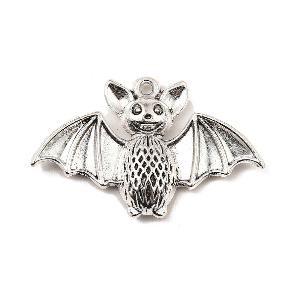 PandaHall Tibetan Style Alloy Pendants, Cadmium Free & Lead Free, Bat, Antique Silver, 26x40x6mm, Hole: 1.8mm, about 202pcs/1000g Alloy Bat
PandaHall Tibetan Style Alloy Pendants, Cadmium Free & Lead Free, Bat, Antique Silver, 26x40x6mm, Hole: 1.8mm, about 202pcs/1000g Alloy Bat