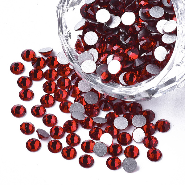 PandaHall Glass Rhinestone Flat Back Cabochons, Back Plated, Faceted, Half Round, Light Siam, SS4, 1.5~1.6x1mm, about 1440pcs/bag Glass..., Red
PandaHall Glass Rhinestone Flat Back Cabochons, Back Plated, Faceted, Half Round, Light Siam, SS4, 1.5~1.6x1mm, about 1440pcs/bag Glass..., Red