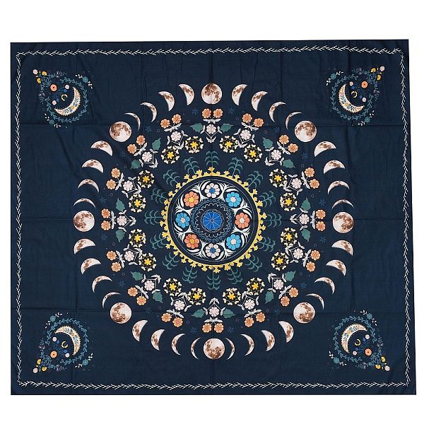 PandaHall Flower Sun Moon Hippie Tapestries, Polyester Bohemian Mandala Wall Hanging Tapestry, for Bedroom Living Room Decoration, Rectangle...
PandaHall Flower Sun Moon Hippie Tapestries, Polyester Bohemian Mandala Wall Hanging Tapestry, for Bedroom Living Room Decoration, Rectangle...