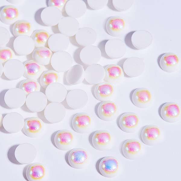 PandaHall Resin Cabochons, Nail Art Decoration Accessories, Half Round, White, 6x3mm Resin Half Round White
PandaHall Resin Cabochons, Nail Art Decoration Accessories, Half Round, White, 6x3mm Resin Half Round White
