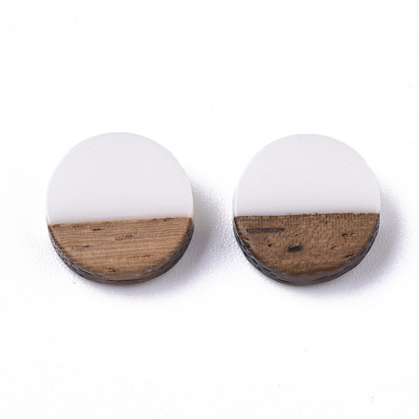 PandaHall Resin & Wood Cabochons, Flat Round, White, 10x2.5~4mm Resin+Wood Flat Round White
PandaHall Resin & Wood Cabochons, Flat Round, White, 10x2.5~4mm Resin+Wood Flat Round White