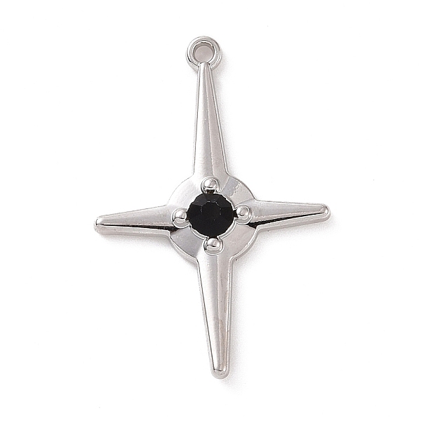 PandaHall Rack Plating Alloy Black Glass Pendants, Cadmium Free & Lead Free & Nickle Free, Faceted, Star Charms, Platinum, 34x23x4mm, Hole...
PandaHall Rack Plating Alloy Black Glass Pendants, Cadmium Free & Lead Free & Nickle Free, Faceted, Star Charms, Platinum, 34x23x4mm, Hole...