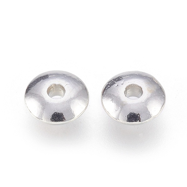 PandaHall Tibetan Style Spacer Beads, Lead Free & Cadmium Free & Nickel Free, Flat Round, Platinum, 6x2mm, Hole: 1.5mm Alloy Flat Round
PandaHall Tibetan Style Spacer Beads, Lead Free & Cadmium Free & Nickel Free, Flat Round, Platinum, 6x2mm, Hole: 1.5mm Alloy Flat Round
