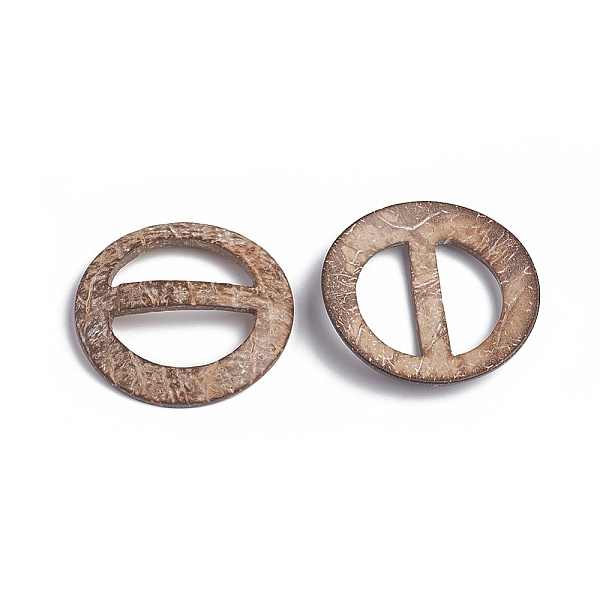 PandaHall Coconut Slider Buckles, Adjustable Buckle Fasteners, for Strap Leathercraft Bag Belt, Flat Round, Coconut Brown, 62.4x3mm, Hole...
PandaHall Coconut Slider Buckles, Adjustable Buckle Fasteners, for Strap Leathercraft Bag Belt, Flat Round, Coconut Brown, 62.4x3mm, Hole...