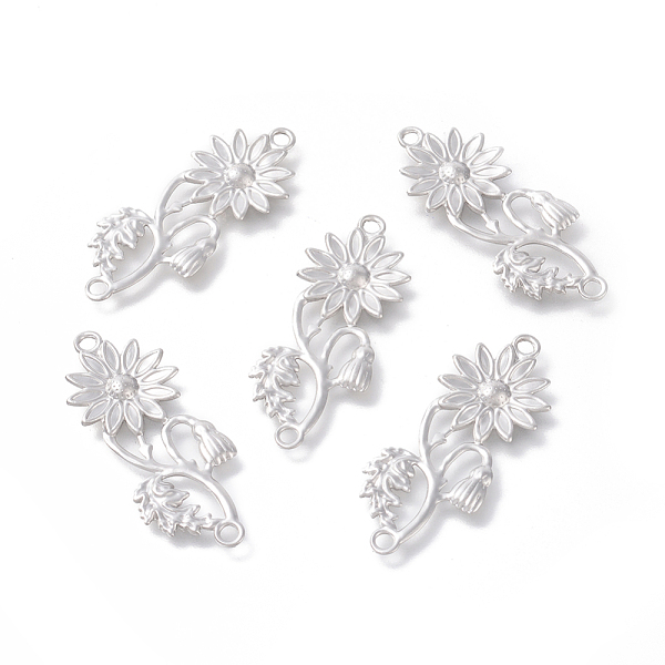 PandaHall 316 Surgical Stainless Steel Links connectors, Flower, Stainless Steel Color, 39x15.5x1.5mm, Hole: 1.8mm 316 Surgical Stainless...
PandaHall 316 Surgical Stainless Steel Links connectors, Flower, Stainless Steel Color, 39x15.5x1.5mm, Hole: 1.8mm 316 Surgical Stainless...