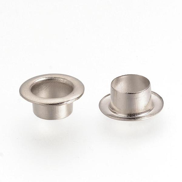 PandaHall European Style Iron Eyelet Core, Grommet for Large Hole Beads, Platinum, 8~8.5x3.5mm, Hole: 4.5mm Iron Others
PandaHall European Style Iron Eyelet Core, Grommet for Large Hole Beads, Platinum, 8~8.5x3.5mm, Hole: 4.5mm Iron Others